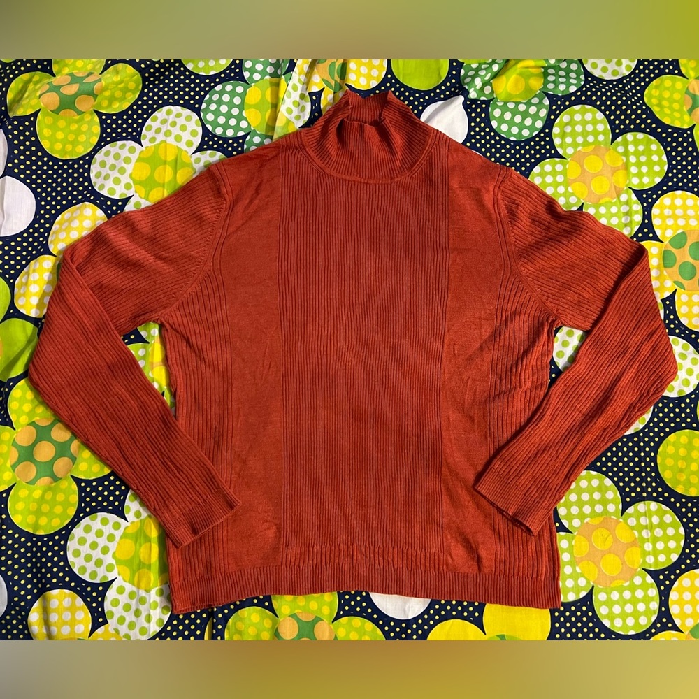 B32 Rafaella Silk Blend knit turtle neck sweater